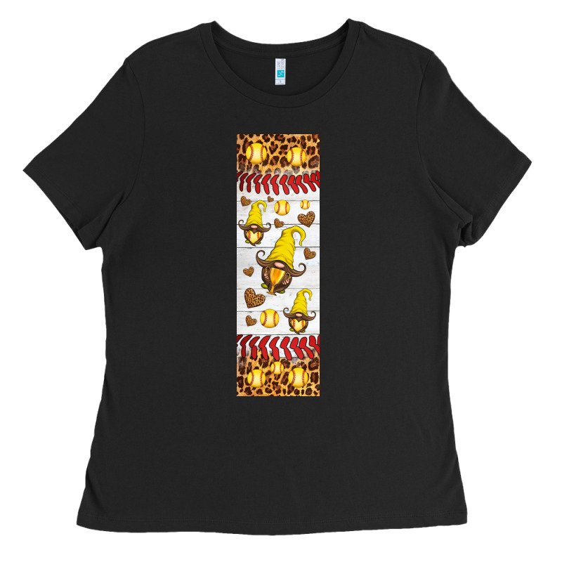 Softball Football Penwraps Ladies Tee by HRA Design Shop | Teevron