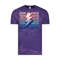 Cloud Purple mom of both boy and girl Vintage Tee - MaliasSmallBusiness