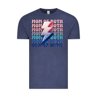 Vintage Denim mom of both boy and girl Vintage Tee - MaliasSmallBusiness