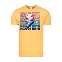 Vintage Mustard mom of both boy and girl Vintage Tee - MaliasSmallBusiness