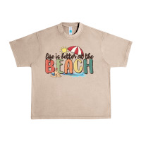 French Oak life is better at the beach Urban Heavy Tee - MaliasSmallBusiness