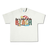 Pistachio life is better at the beach Urban Heavy Tee - MaliasSmallBusiness