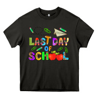 Asphalt last day of school Heavy Core Tee - HRA Design Shop