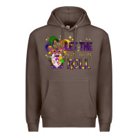 Coffee Let the good times roll with gnome Premium Hoodie - HowdyJamesFarm
