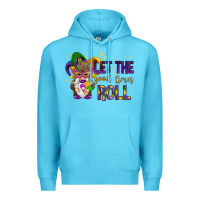 Ocean Blue Let the good times roll with gnome Premium Hoodie - HowdyJamesFarm