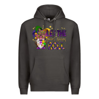 Smoke Let the good times roll with gnome Premium Hoodie - HowdyJamesFarm