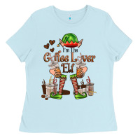 Im The Coffee Lover Elf Ladies Tee | Teevron