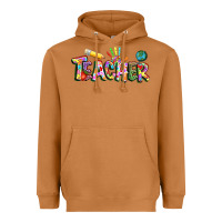 Meerkat Autism Teacher Heavyweight Hoodie - NancyCooperArtShop