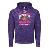 Cloud Purple As A Leo Girl I Was Born With My Heart On My Sleeve And A Mouth Vintage Hoodie - Jasminsmagicworld
