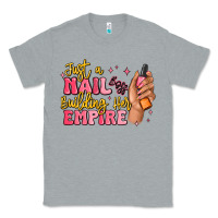 Heather Grey just a nail boss building her empire Classic Tee - MaliasSmallBusiness