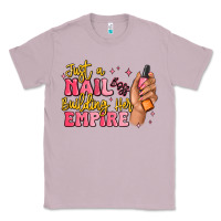Lilac just a nail boss building her empire Classic Tee - MaliasSmallBusiness
