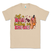 Mushroom just a nail boss building her empire Classic Tee - MaliasSmallBusiness
