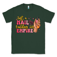 Sports Green just a nail boss building her empire Classic Tee - MaliasSmallBusiness