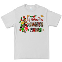 Dove Grey i believe in santa paws Premium Tee - AdoDesignShop