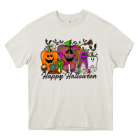 Cream happy halloween tooth Heavy Core Tee - RacoonDesign