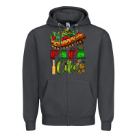Smoke papa cito sombrero Zipper Hoodie - BarkalooDesign