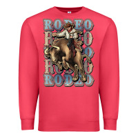 Cardinal Rodeo Cowboy bull western Premium Sweatshirt - HowdyJamesFarm
