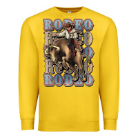 Lemon Rodeo Cowboy bull western Premium Sweatshirt - HowdyJamesFarm