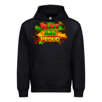 Black black and proud Urban Hoodie - FaDigitalArtStudio
