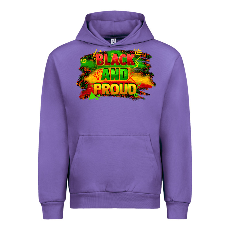 Black And Proud Urban Hoodie by FaDigitalArtStudio | Teevron