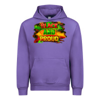 Tulip black and proud Urban Hoodie - FaDigitalArtStudio