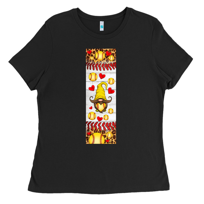 Softball Football Penwraps Ladies Tee by HRA Design Shop | Teevron