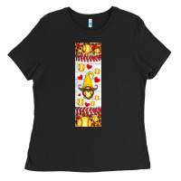 Black softball football penwraps Ladies Tee - HRA Design Shop