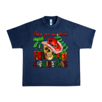 Navy when you are dead inside its Christmas Urban Heavy Tee - AdoDesignShop