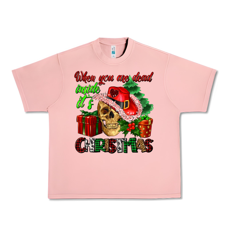 When You Are Dead Inside Its Christmas Urban Heavy Tee by AdoDesignShop | Teevron