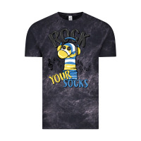 Cloud Black rock your Vintage Tee - MaliasSmallBusiness