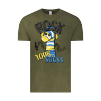 Vintage Olive rock your Vintage Tee - MaliasSmallBusiness