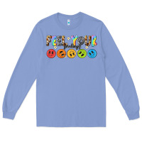Colony Blue feel your feelings Long Sleeve Tee - NancyCooperArtShop