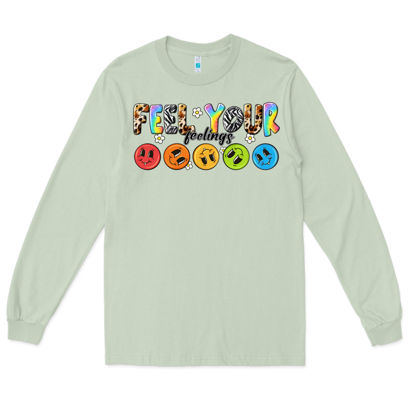 Feel Your Feelings Long Sleeve Tee by NancyCooperArtShop | Teevron