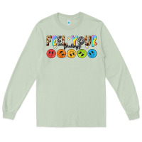 Matcha feel your feelings Long Sleeve Tee - NancyCooperArtShop