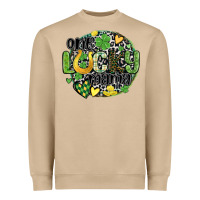 Mushroom one lucky mama Heavyweight Sweatshirt - MaliasSmallBusiness