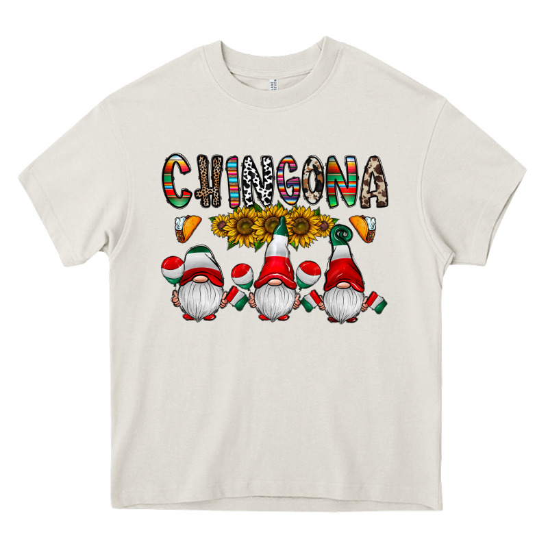 Chingona Heavy Core Tee by CowhideDigitalArt | Teevron