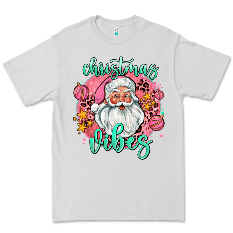 Christmas Vibes Santa Premium Tee by AdoDesignShop | Teevron
