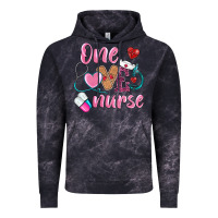 Cloud Black one loved nurse Vintage Hoodie - BarkalooDesign