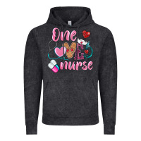 Vintage Black one loved nurse Vintage Hoodie - BarkalooDesign