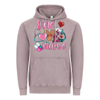 Vintage Zinc one loved nurse Vintage Hoodie - BarkalooDesign