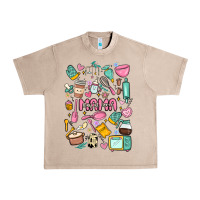 French Oak can't talk right now doing mama stay at home stuff Urban Heavy Tee - MaliasSmallBusiness