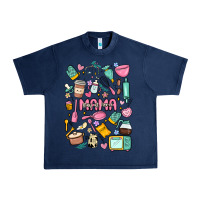 Navy can't talk right now doing mama stay at home stuff Urban Heavy Tee - MaliasSmallBusiness
