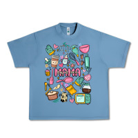 Pebble Blue can't talk right now doing mama stay at home stuff Urban Heavy Tee - MaliasSmallBusiness