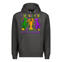 Charcoal Heather I'm just here for the Crawfish Premium Hoodie - HowdyJamesFarm