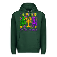 Sports Green I'm just here for the Crawfish Premium Hoodie - HowdyJamesFarm