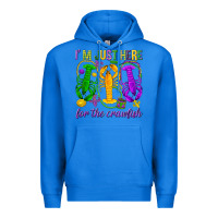 True Royal I'm just here for the Crawfish Premium Hoodie - HowdyJamesFarm