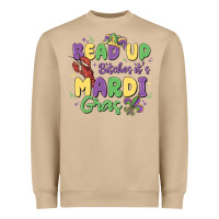 Mushroom bead up bitches it's mardi gras Heavyweight Sweatshirt - MaliasSmallBusiness
