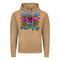 Vintage Camel Western Anti-Social Butterfly Vintage Hoodie - LillyAllenDesigns