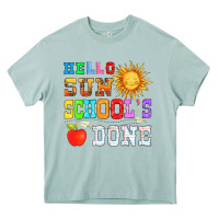 Arona hello sun schools done Heavy Core Tee - HRA Design Shop