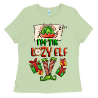Matcha im the lazy elf Ladies Tee - FaDigitalArtStudio